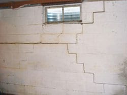 Basement Wall Cracks Causing Leaks
